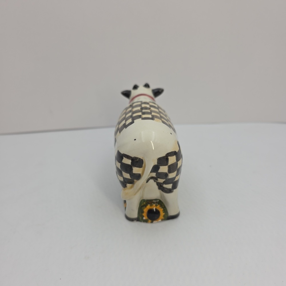 Debbie Mumm Sakura Cow Chicken Salt Pepper Shakers Farm Country Kitchen Set NOTE - Picture 7 of 16